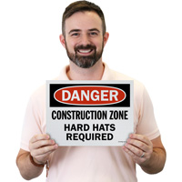 Construction Zone Warning Sign Collection