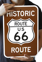 Novelty Route 66 Signs