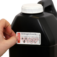 Secondary Label for SDS Reference
