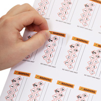 Write-On See SDS GHS Secondary Label