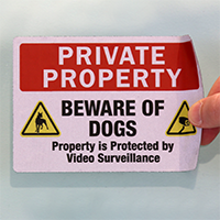 Private Property Label Set