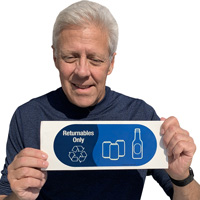 Recycling Sticker Collection Only