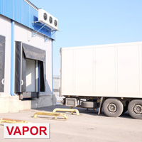 Safety sticker for vapor truck