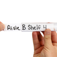 Neat and tidy Wood shelf clips