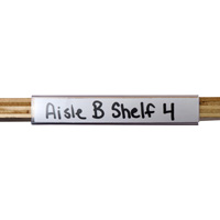 Storage solution Wood shelf clip for improved organization