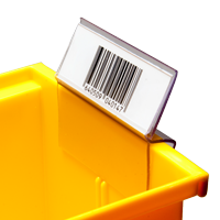 Bin Clip Label Holder