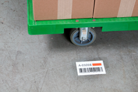 Clear Floor Label Holder With Insert