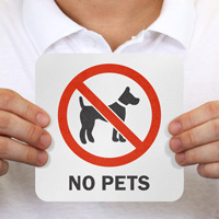 Pool Marker: No Pets Allowed