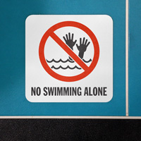 Pool Safety Notice: No Solo Swimming
