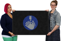 Hand Sanitizing Floor Mat