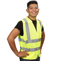 Breakaway Lime Green Safety Vest