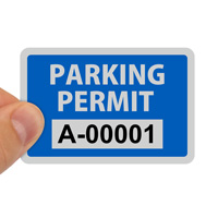 Durable AlumiGuard Parking Decal