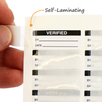 Date Verification Label for Quality Control