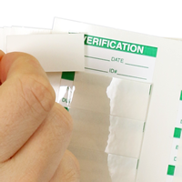 5/8" x 1½" Self-Laminating Calibration Label