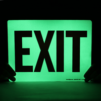 Exit Entrance Sign