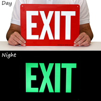 Exit Entrance Sign