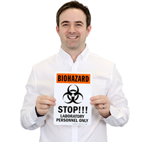Stop Biohazard Warning Sign