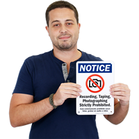 Recording, Taping Strictly Prohibited