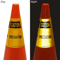 Precaucion Cone Collar safety Sign