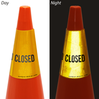 Closed Cone Message Collar Sign