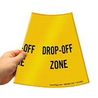 Drop Off Zone Road Traffic Sign