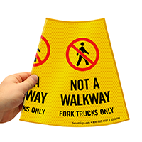 Not A Walkway Sign