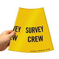 Survey Crew Road Traffic Sign