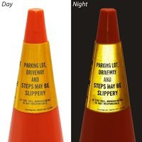 Not Responsible Cone Message Collar