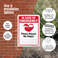 Please Rescue My Dog Sign