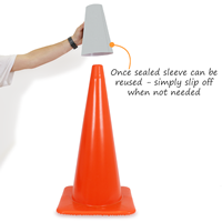 Reflective Polyster Cone Sleeve