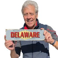 Old-fashioned Delaware Signage