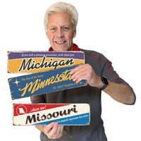 Show Me State vintage sign