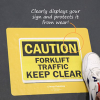 15x12.5 Inch Adhesive Sign Holder