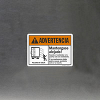 Peligro: No Acceder - Spanish ANSI