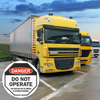 Do Not Operate Steering Lock