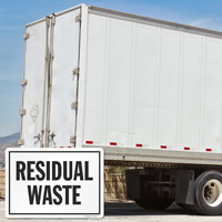 Safety Decal for Waste Collection Vehicles