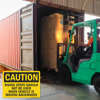 Vehicle in Motion: No Steps