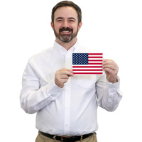 Flag of the United States Sign