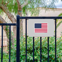 USA Flag Sign