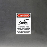 Danger: Falling objects