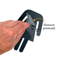 Remove premask