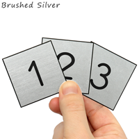 1 to 100 Engraved Plastic Number Set