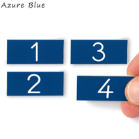 Engraved Plastic Number Set