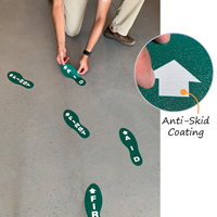 First aid floor markers