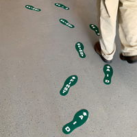 First aid directional signs