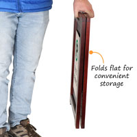 Valet parking area sign