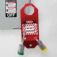 STOPOUT Aluma Tags Hasp, Danger Do Not Start