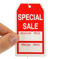 Reg Price Tags (3.375" X 2") No String