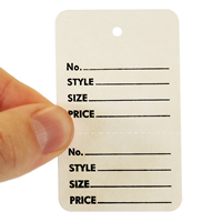 Garment Tags Large
