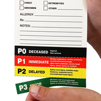 Medical Emergency Polyolefin Tag